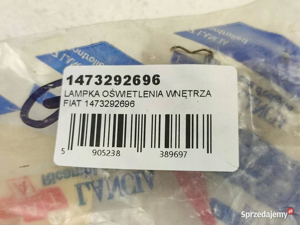 LAMPKA OŚWIETLENIA WNĘTRZA FIAT ULYSSE 19942002 Oświetlenie kabiny lubelskie
