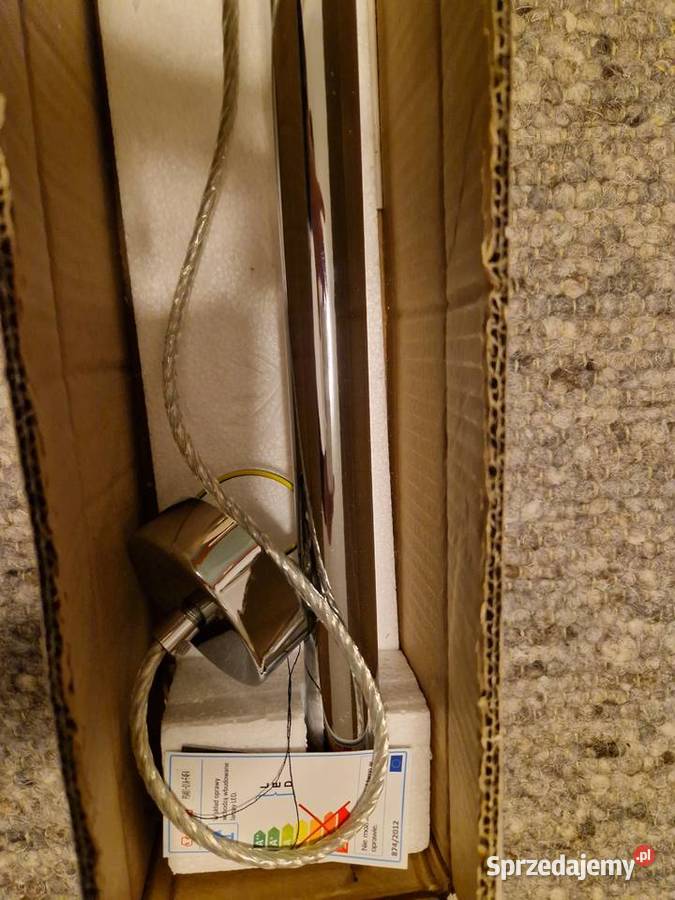 Lampa wisząca Loya Zumaline chrom LED tubus Słupca