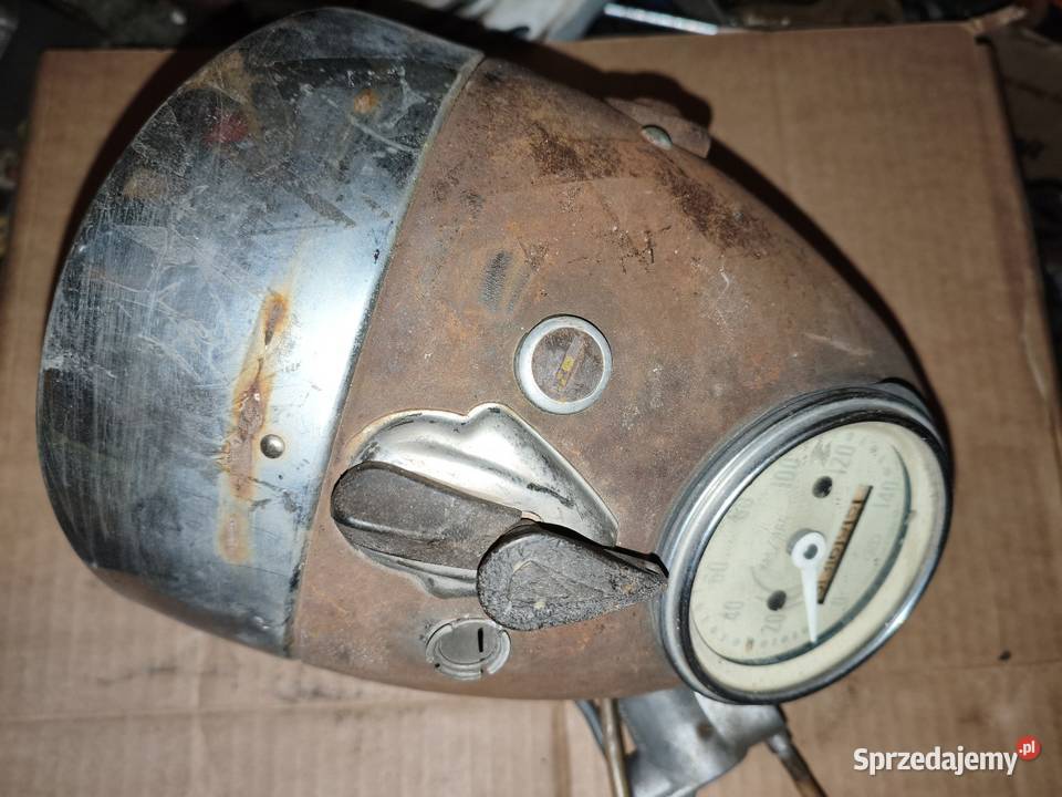 Lampa przednia K750 Leszno sprzedam