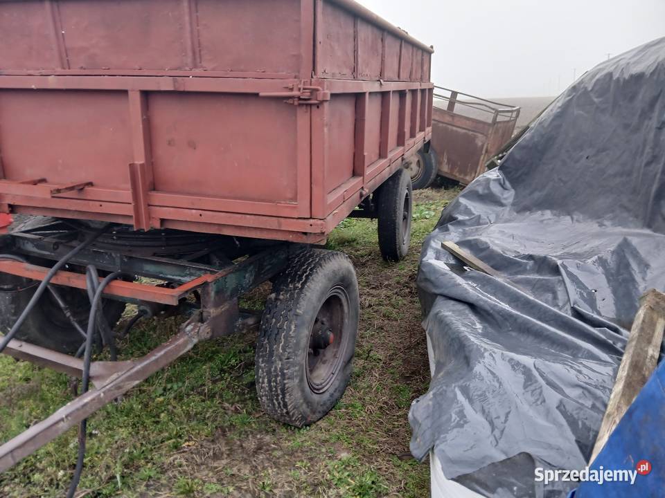 Przyczepa wywrotka d47 na 3 strony Wieluń sprzedam