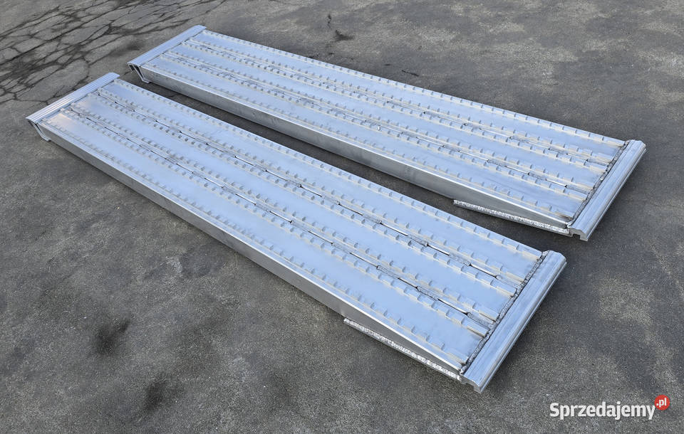 Najazdy aluminiowe 128 t 2000x450x90mm mocowanie Rok produkcji 2025 Lubanie