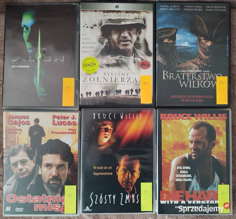 Filmy na DVD 41 sztuk Warszawa