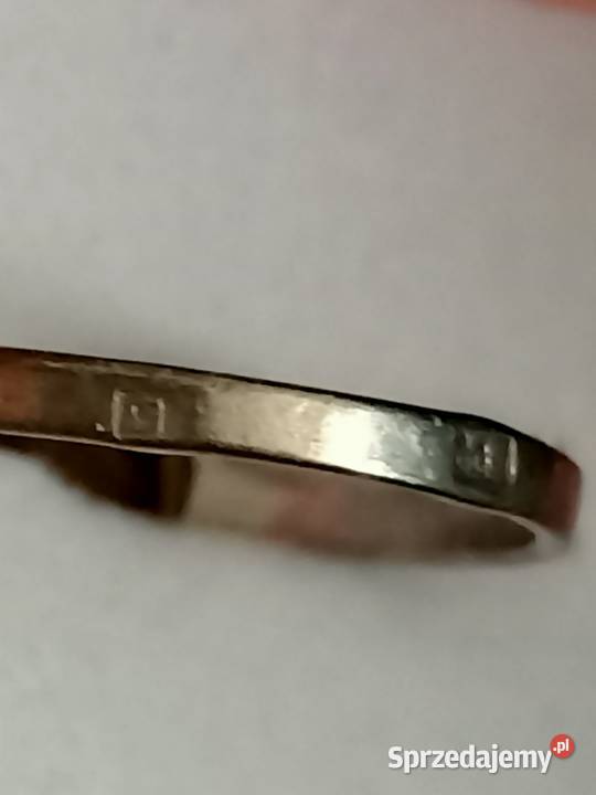 STARY SREBRNY PIERŚCIONEK śląskie Wodzisław Śląski