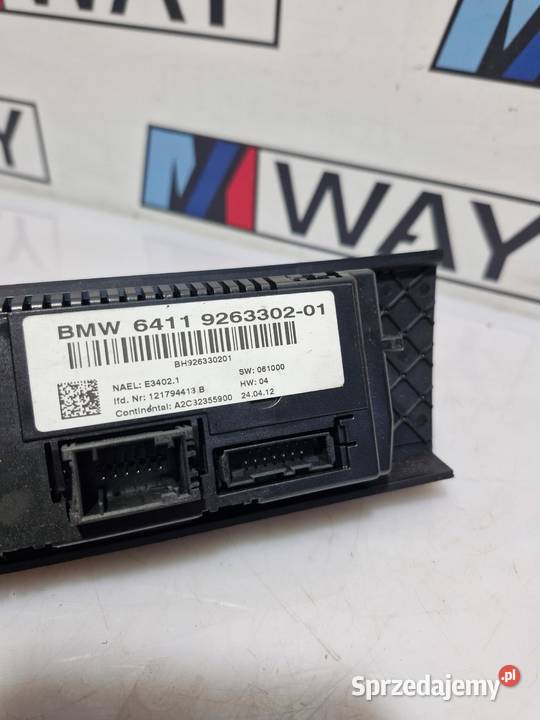 BMW E81 E87 E90 E92 E82 STEROWANIE PANEL Motoryzacja dolnośląskie sprzedam