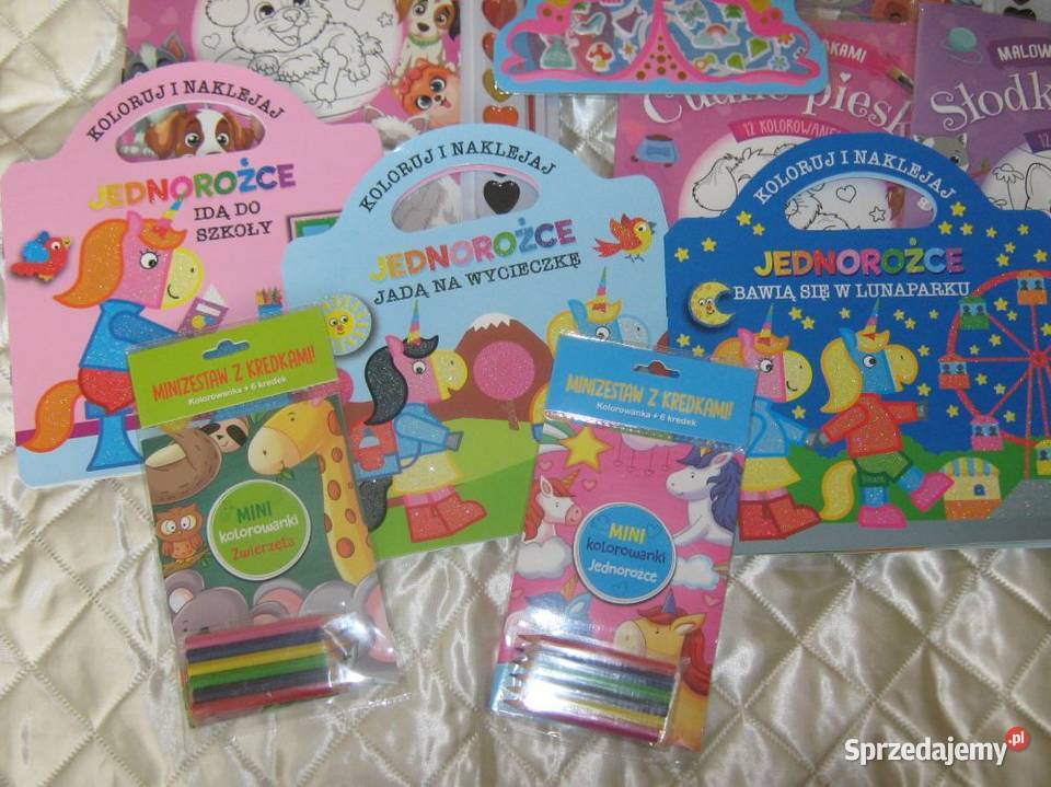 Książeczki dziewczynki Nowe Baranowo sprzedam