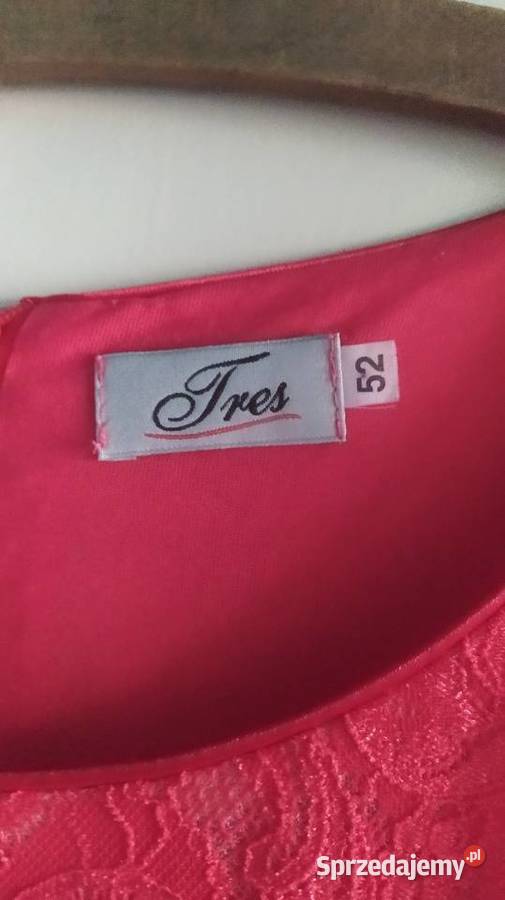 Zjawiskowa nowa krótka czerwona sukienka Fres Ostrów Wielkopolski sprzedam