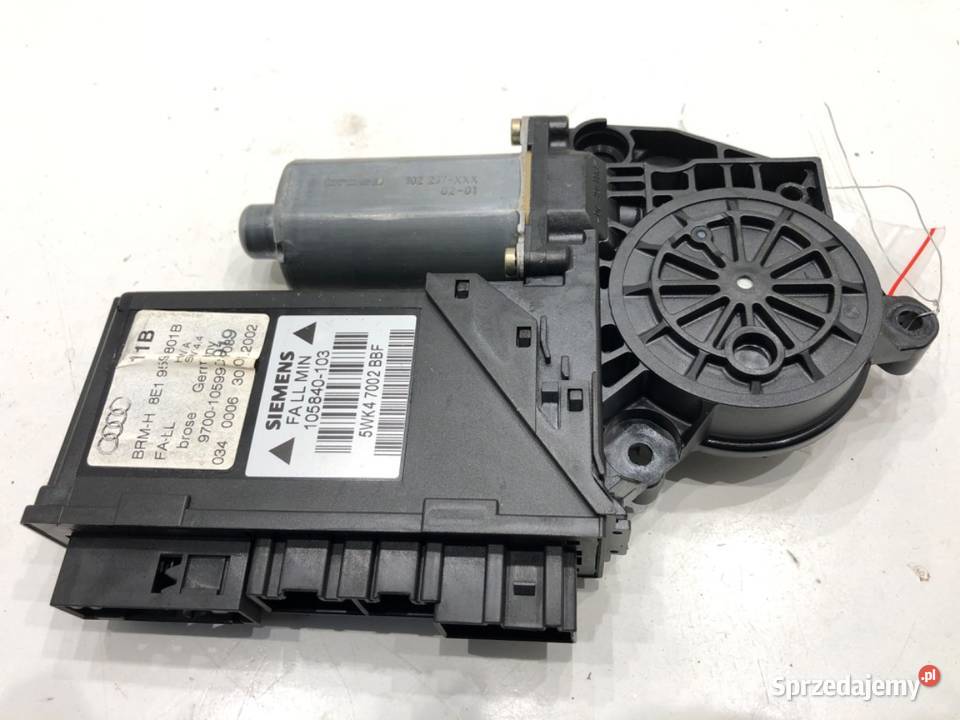 SILNIK PODNOSZENIA SZYBY LEWY PRZÓD AUDI A4 B6