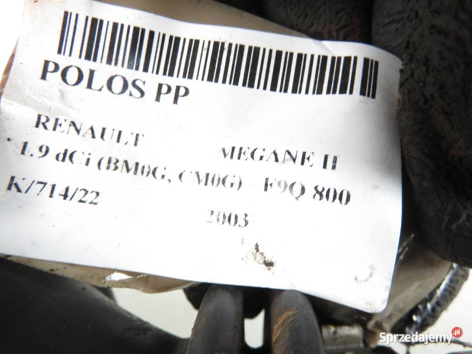 PÓŁOŚ PRAWA PRZEDNIA RENAULT MEGANE II 19 dCi Półosie małopolskie