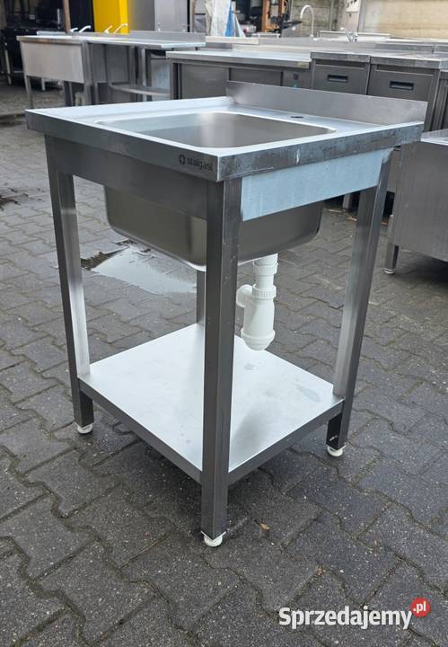 Zlew 1 Komorowy z Półką 606085 M1290 N Nowe Skalmierzyce