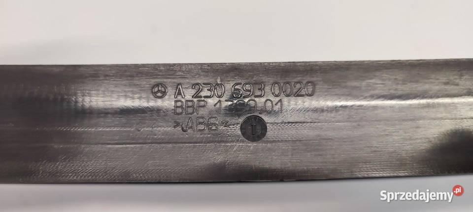 MERCEDES SL R230 OSŁONA BAGAŻNIKA A2306930020 dolnośląskie