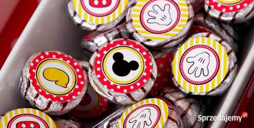 Myszka Mickey Miki szablony urodziny słodki stół Poznań