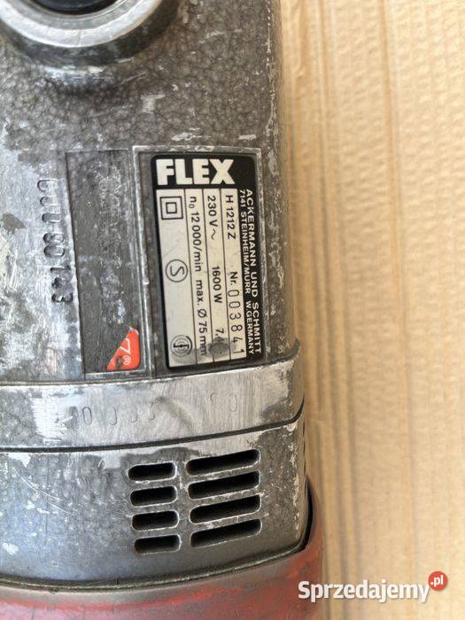 Szlifierka prosta Flex H1212Z 1600W Niemcy 75 mm Narzędzia