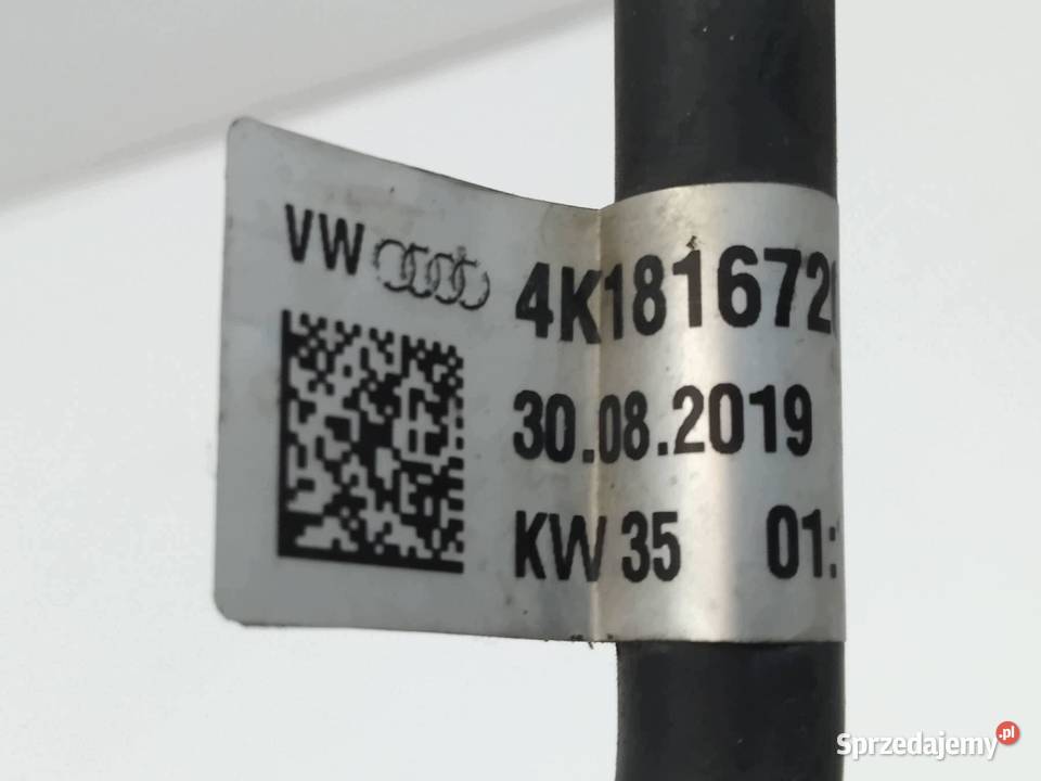 PRZEWÓD KLIMATYZACJI 4K1816720AC Audi A6 V 2018 osobowe Przewody klimatyzacji