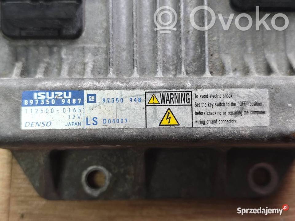 Opel Meriva A Astra 17CDTI STEROWNIK MODUŁ