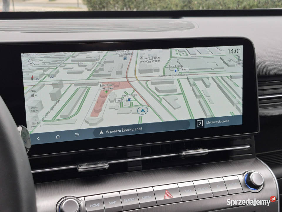 Hyundai Kona 16 TGDI 198 Executive Salon FV23 II komputer pokładowy łódzkie Łódź sprzedam