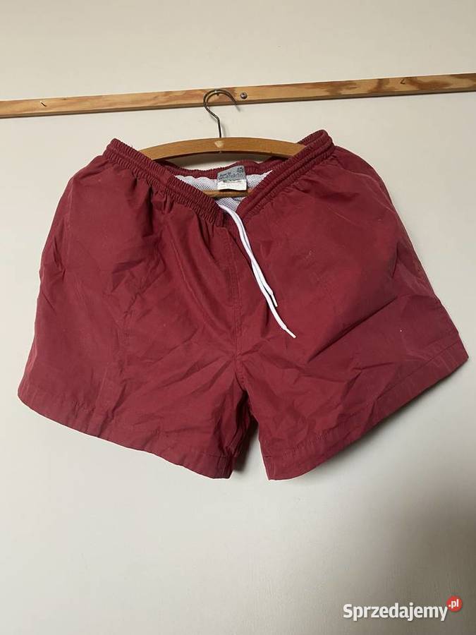 Męskie bordowe spodenki JACK WOLFSKIN SM OKAZJA lubelskie Zamość