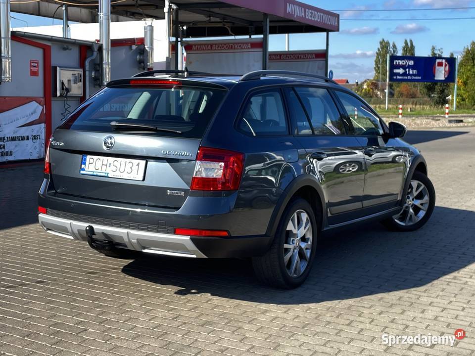 Skoda Octavia Scout 20 TDI 184 4x4 DSG wzorowy