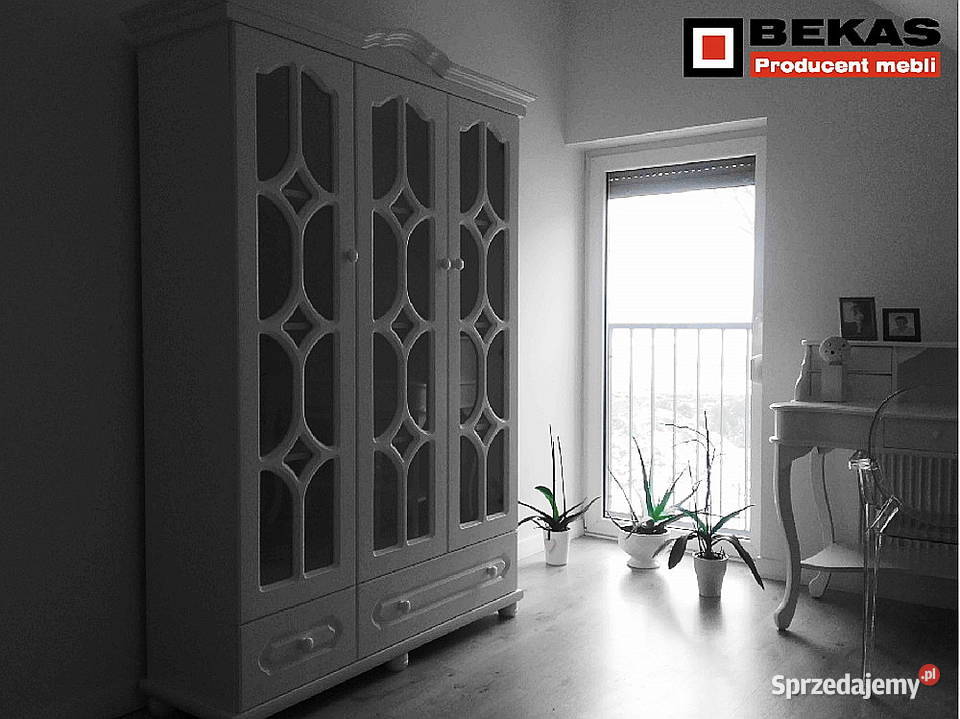 Stylowa Biblioteczka 180 Caro Biała Italia Łódź