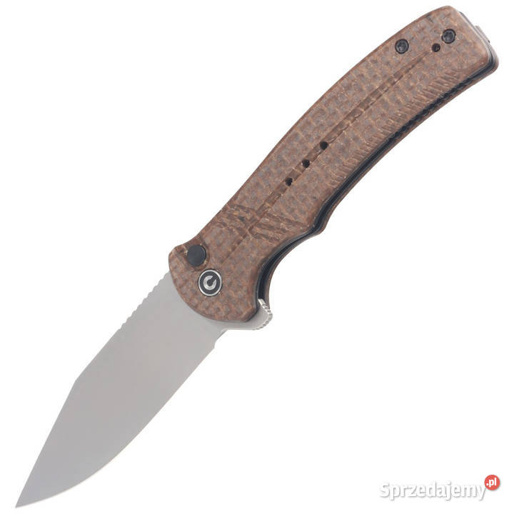Nóż składany CIVIVI Cogent Brown Micarta Silver mazowieckie Warszawa