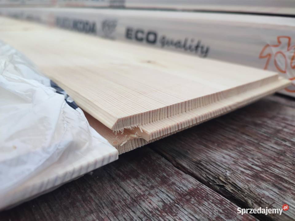 Deska elewacyjna PTGHOT 205x195 Sosna północna Podbitki dachowe Łódź sprzedam