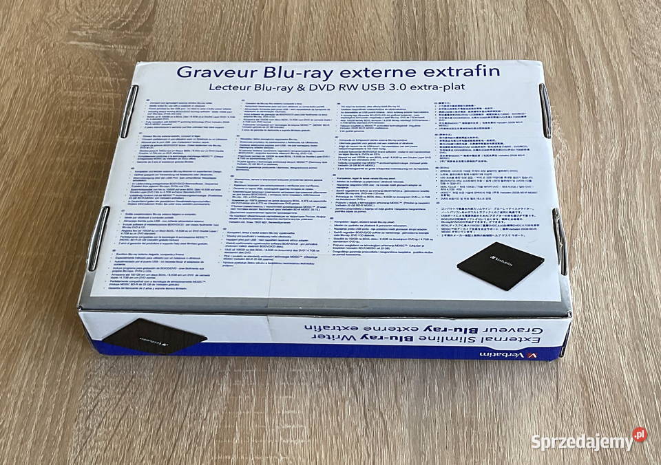 Nagrywarka płyt Bluray Verbatim Slimline x6 USB Lublin
