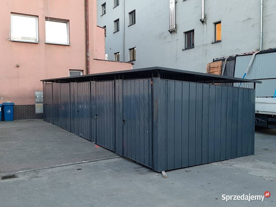 Wiata Altana Śmietnikowa ŚMIETNIK GARAŻ BLASZANY Chełm