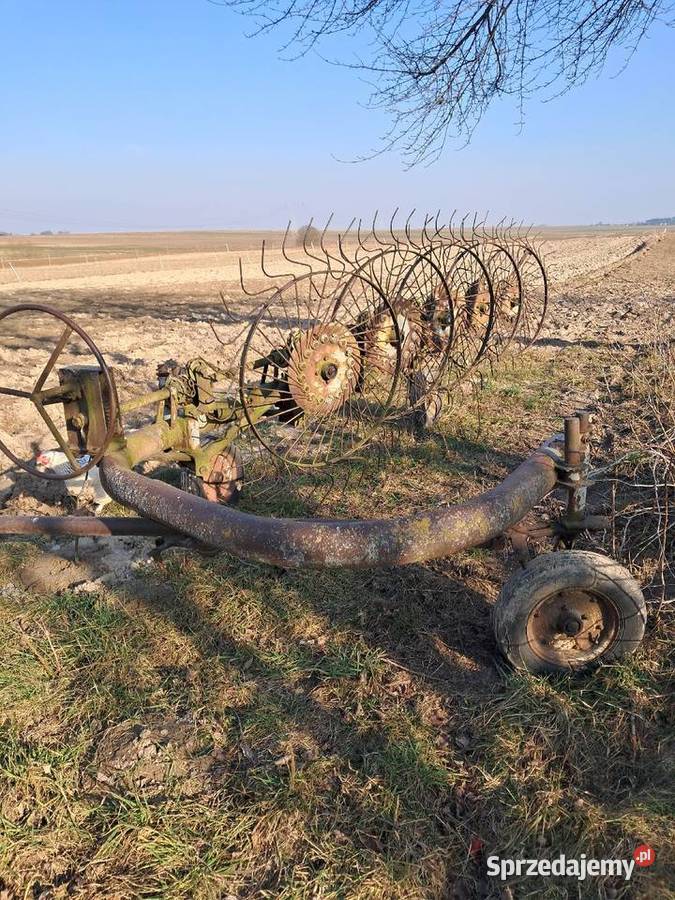 Zgrabiarka przewracarka do siana słomy na 5 lubelskie Lublin
