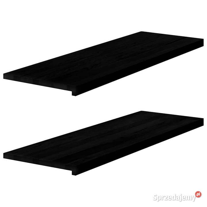 Parapety 2 ciemnobrązowy 120x40x2 lite drewno Warszawa