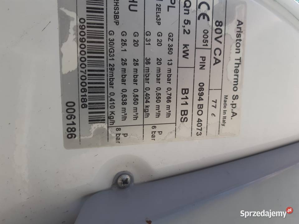 Bojler gazowy ARISTON Łańcut