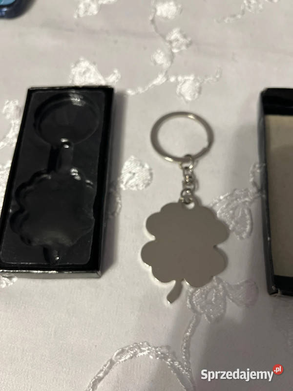 Brelok do kluczy czterolistna koniczna śląskie Bielsko-Biała