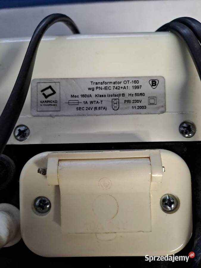 Transformator bezpieczeństwa OT160vA24V Bełchatów