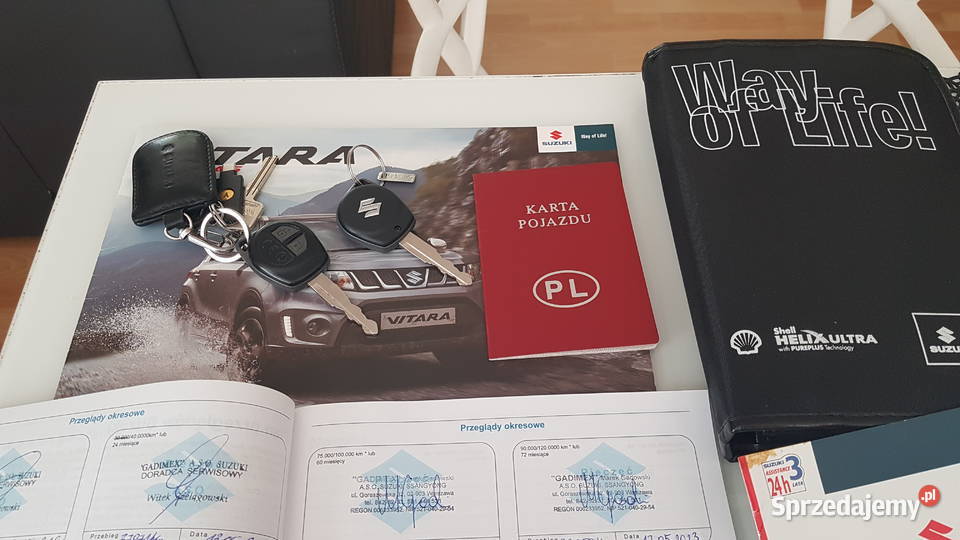 Suzuki Vitara 16 Comfort 2017 stan poduszka powietrzna mazowieckie