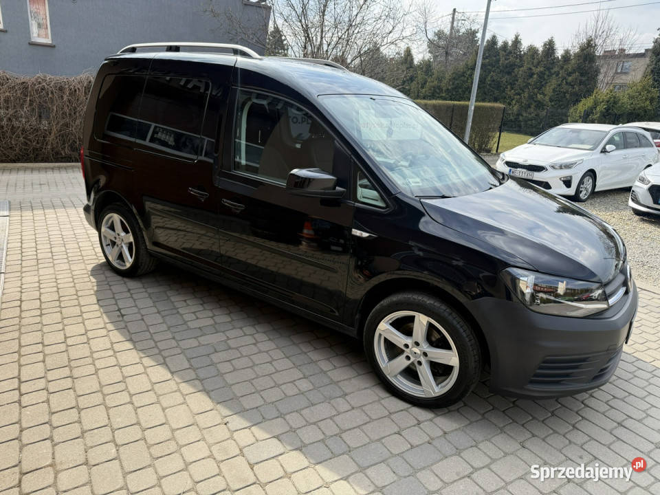 Volkswagen Caddy 20 TDI 102 Klimatyzacja Serwis garażowany Volkswagen Orzech