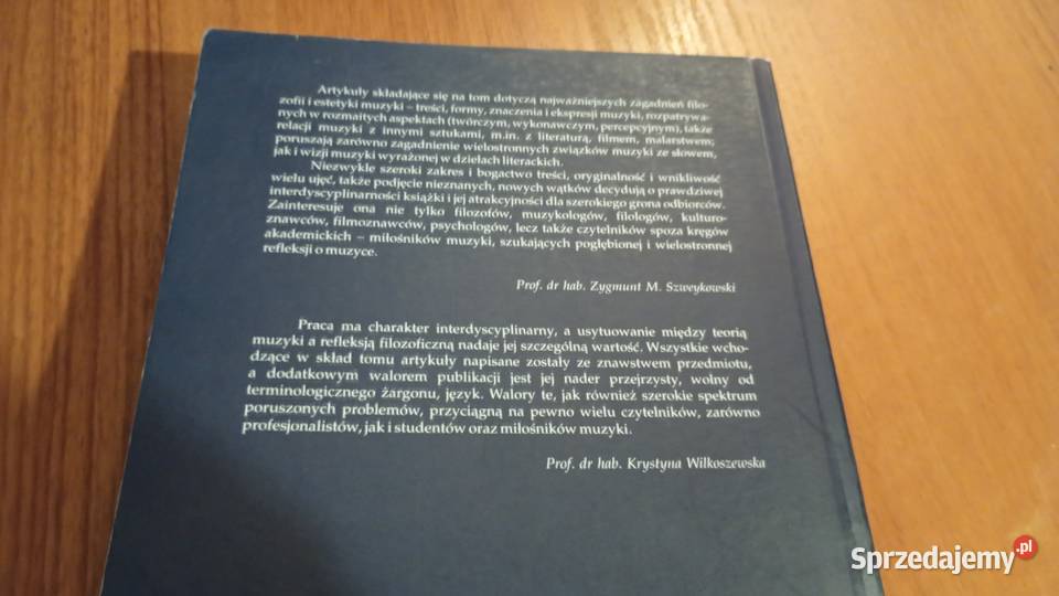 Filozofia muzyki studia red Krzysztof Guczalski Gdańsk
