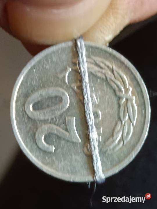 Sprzedam 20 gr 1985 r skretka nnnnn Numizmatyka Chełm