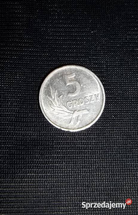 Moneta 5 groszy 1949 1958 1968 1970 1971
