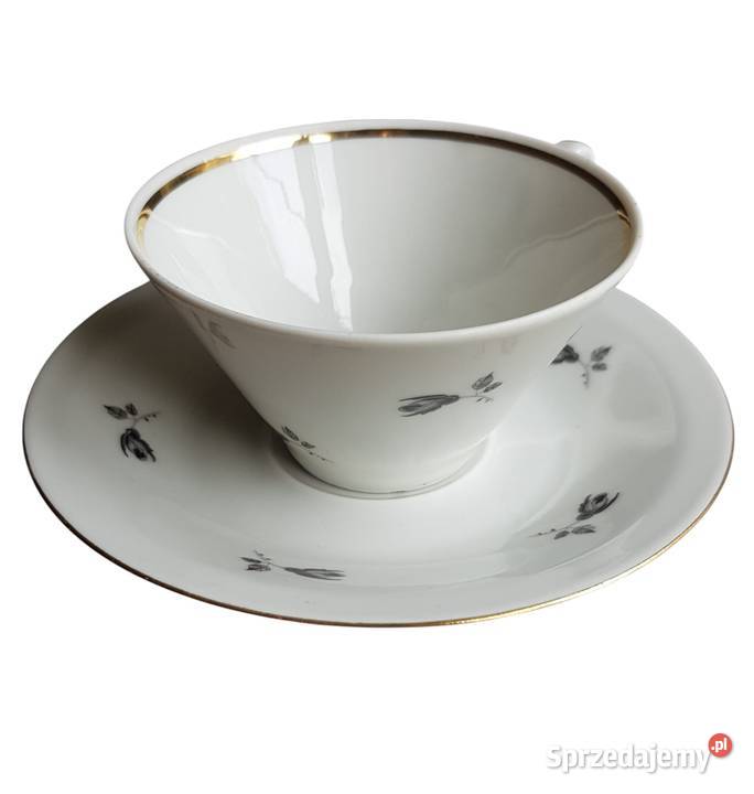 Filiżanka ze spodkiem Chodzież II połowa XX Warszawa