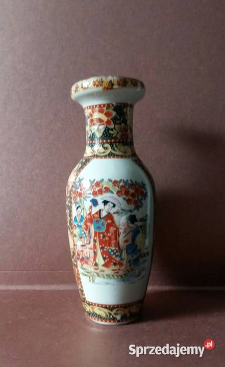 Vintage Wazon Zhong Guo Zhi ZaoSatsuma Japonia Gdańsk sprzedam