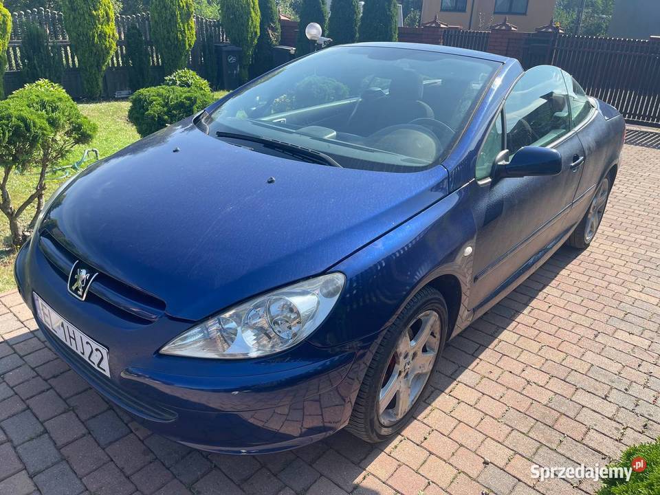 Cabrio peugeot 307 cc 16 gaz benzyna LPG 10 lat Częstochowa