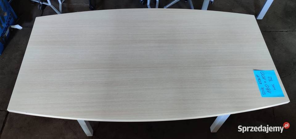 Stół konferencyjny 180x100 FAKTURA VAT stan Biznes i Przemysł Wrocław