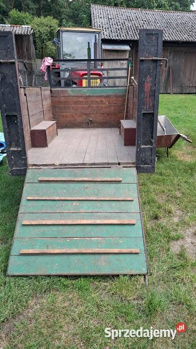 Kołówka przyczepa jedno osiowa balajda do nieuszkodzony Mokrsko