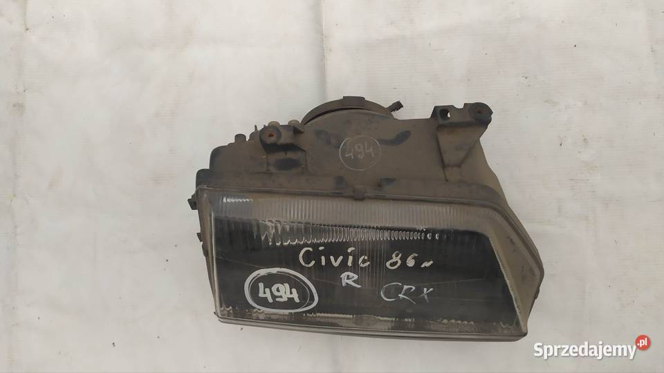 Honda crx 1985 1984 1986 lampa prawa dolnośląskie Byków