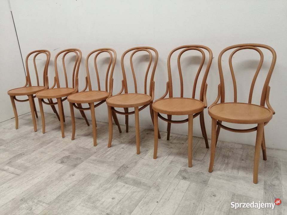 krzesła krzesło gięte model Thonet A18 gięty buk Radomsko