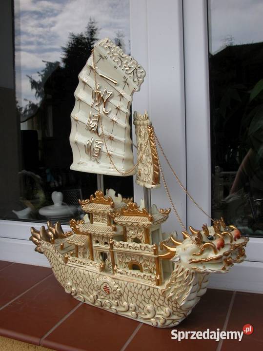 stara porcelanowa orientalna figurka Dekoracje i ozdoby Gorzów Wielkopolski