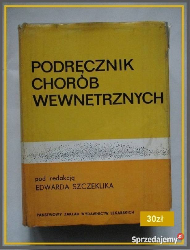 Nauka o chorobach wewnętrznych Orłowski Książki naukowe i popularnonaukowe