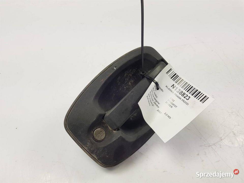 KLAMKA PRAWA PRZÓD BOXER Lipno