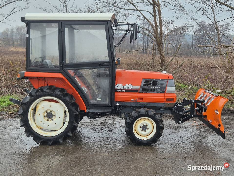 Traktorek KUBOTA GL19D 19 44 Pług 150 Kubota Małuszyn