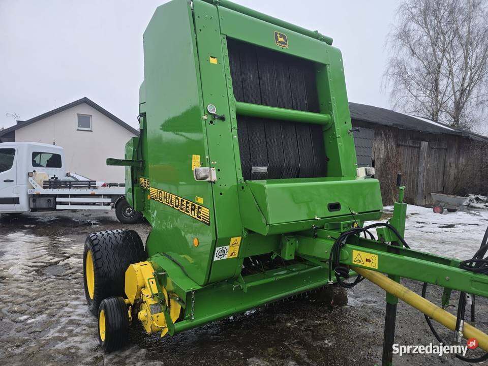 John Deere 590 592 szeroki podbierak z Niemiec John Deere Dąbrówka Duża