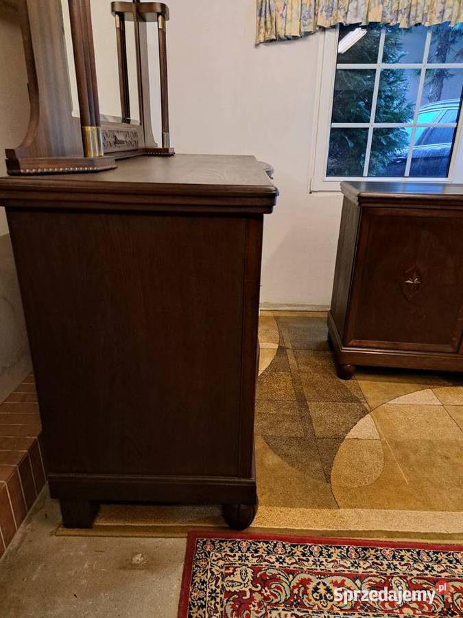 Piękny bufet z lustrem pomocnik secesja Meble Myślibórz