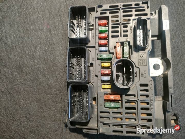 Peugeot Citroen moduł BSM L0600 Układ elektryczny silnika